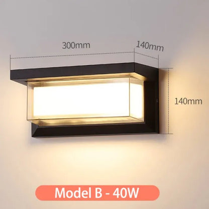 TwilightGlance – Elegante LED Buitenwandlamp | Weerbestendig & Duurzaam voor Tuin & Terras