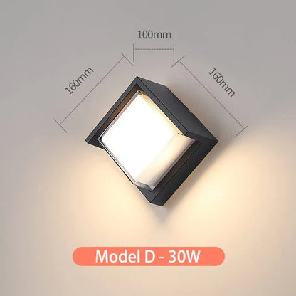 TwilightGlance – Elegante LED Buitenwandlamp | Weerbestendig & Duurzaam voor Tuin & Terras