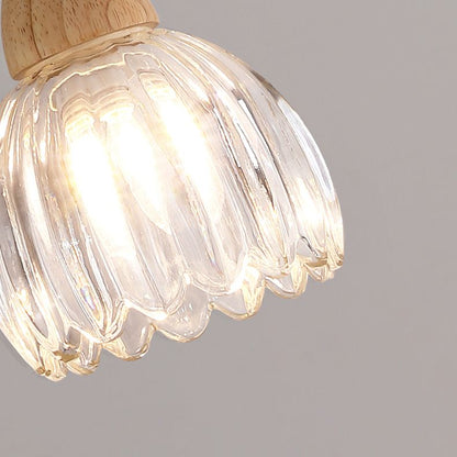 NordicGleam | Kristallen koepel wandlamp helder