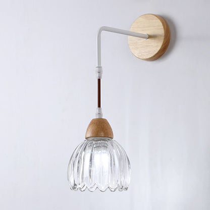 NordicGleam | Kristallen koepel wandlamp helder