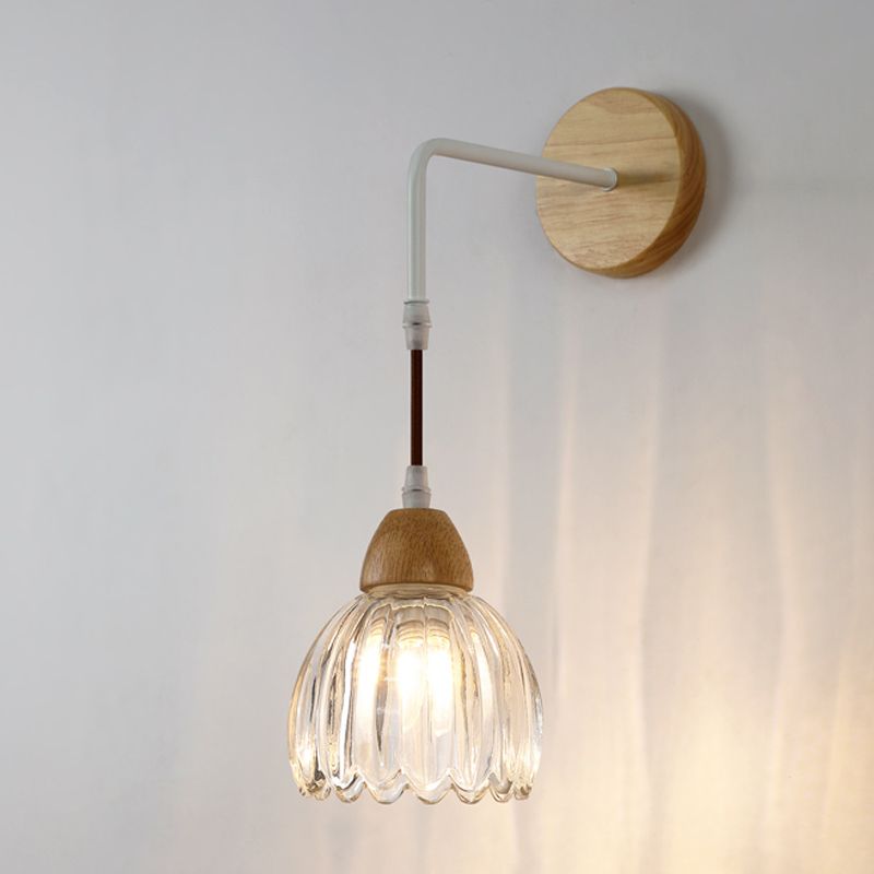 NordicGleam | Kristallen koepel wandlamp helder