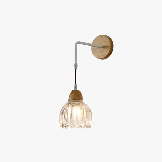 NordicGleam | Kristallen koepel wandlamp helder