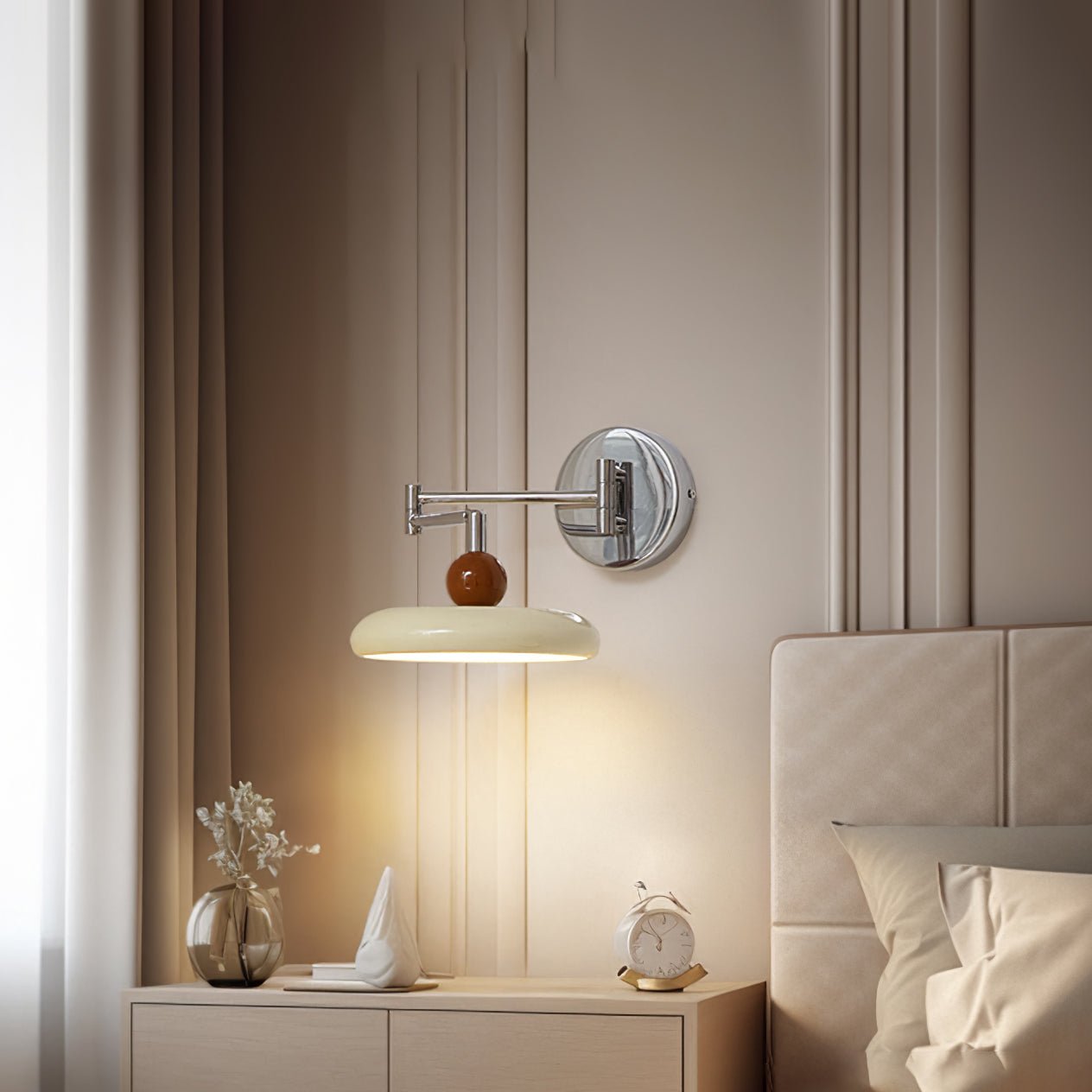 Lola Wandlamp met Zwenkarm