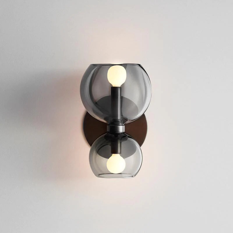 TwinLume Minimalistische dubbele LED wandlamp