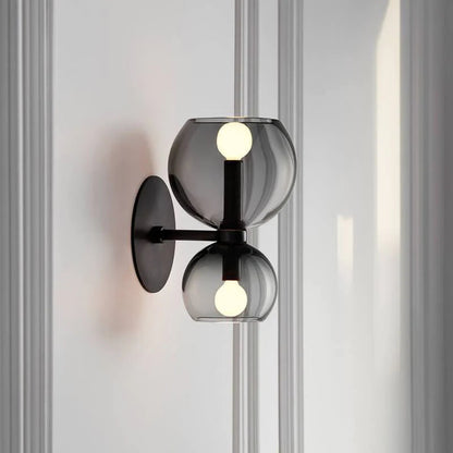 TwinLume Minimalistische dubbele LED wandlamp