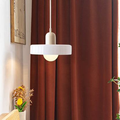 StiloGlas | Kleurrijke Hanglamp in Bauhaus-stijl – Glas-in-lood Design & Modern Vakmanschap