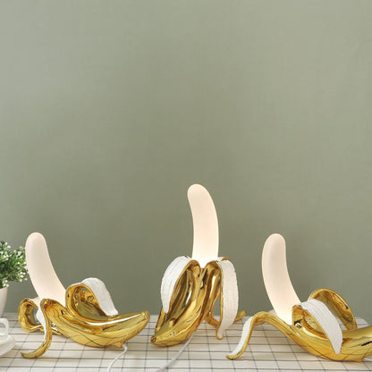 BananaGlow | Elegante tafellamp in bananendesign