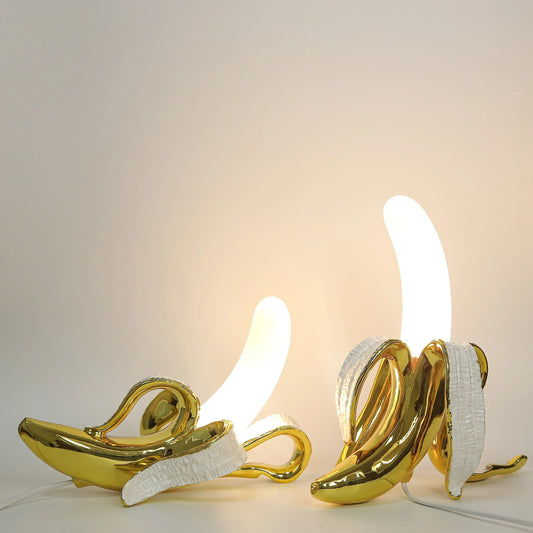 BananaGlow | Elegante tafellamp in bananendesign