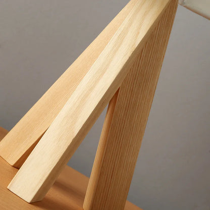 Houten elegantie | Scandinavische tafellamp voor stijlvol wonen
