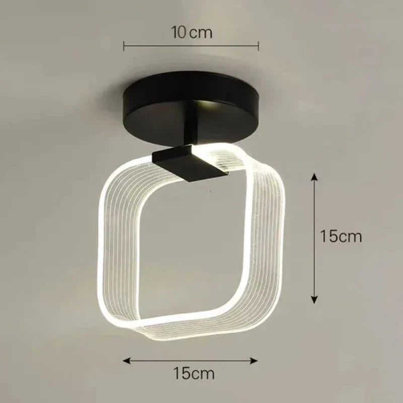 LumiNova - Slanke LED-Plafondlamp
