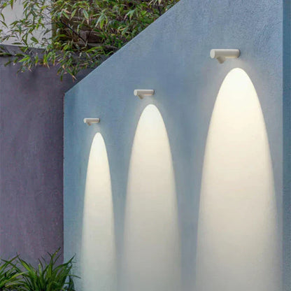 LumiAussicht LED Buitenwandlamp | Moderne Waterdichte Wandlamp met Uniek Licht voor Tuin, Terras & Entree