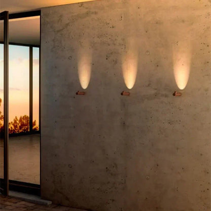 LumiAussicht LED Buitenwandlamp | Moderne Waterdichte Wandlamp met Uniek Licht voor Tuin, Terras & Entree