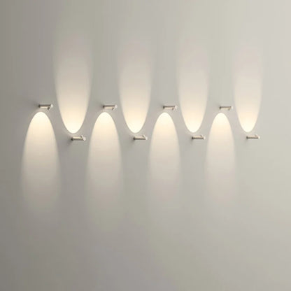 LumiAussicht LED Buitenwandlamp | Moderne Waterdichte Wandlamp met Uniek Licht voor Tuin, Terras & Entree