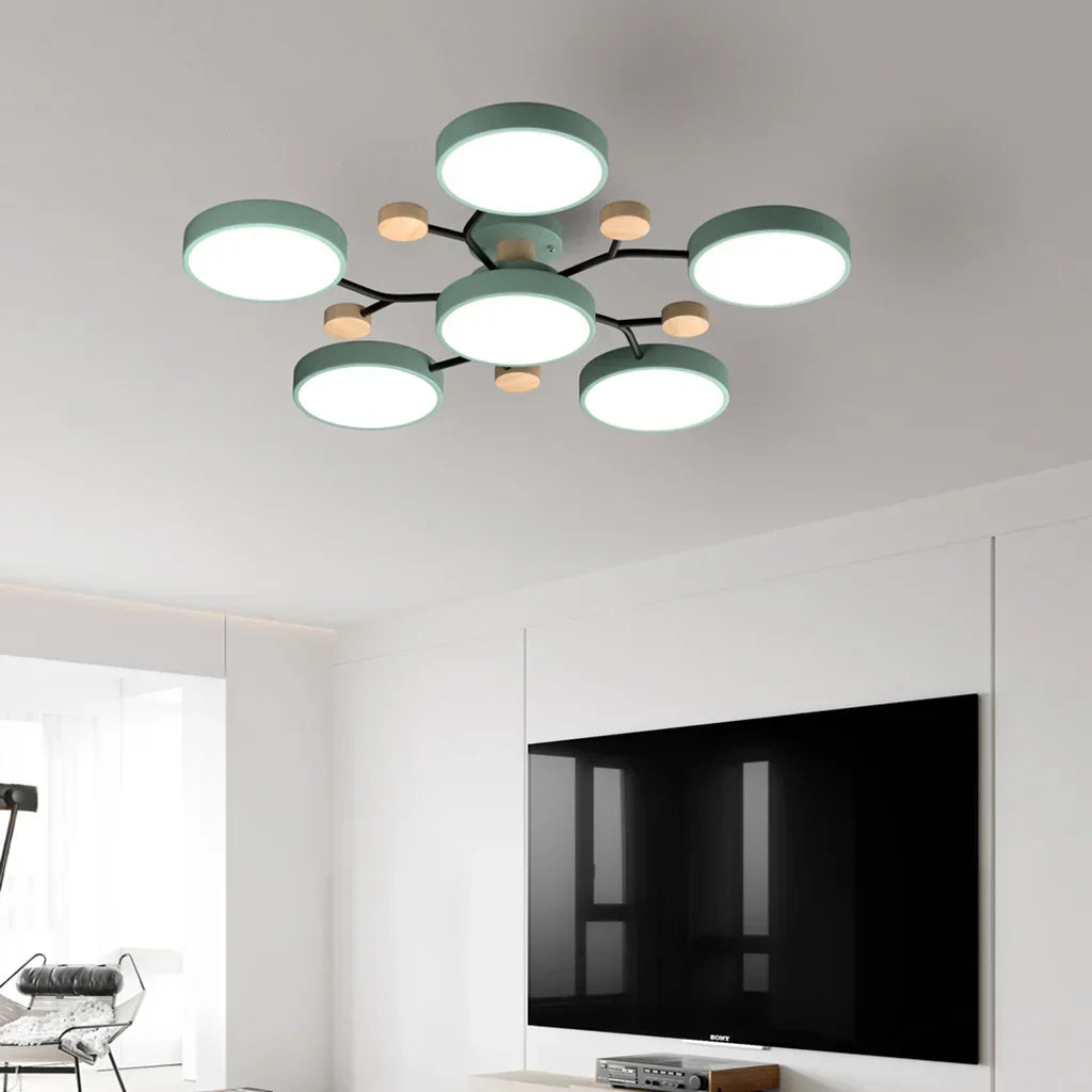 Murrayglo Moleculaire LED Plafondlamp
