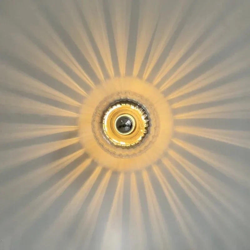 Nordhaus | Minimalistische Scandinavische Wandlamp – Glas & Metaal | Moderne Sfeerverlichting