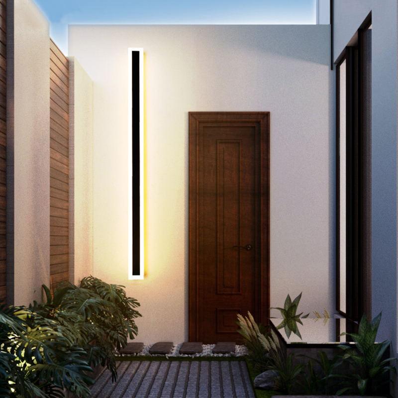 LYNQ Buitenlamp | Moderne LED Wandlamp – Waterdichte Tuin-, Balkon- & Terrasverlichting