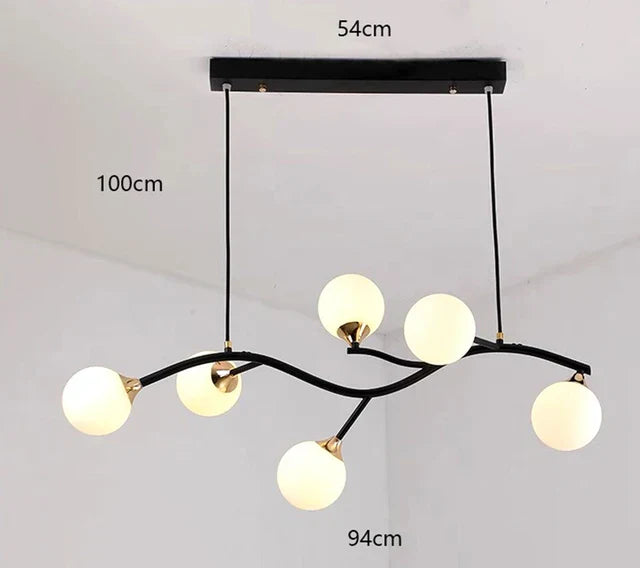 Embracion - Plafondlamp met Glazen Bollen
