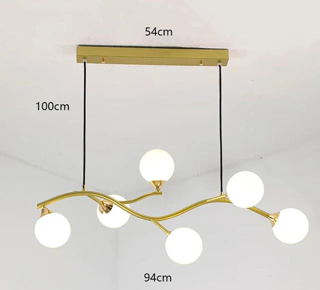 Embracion - Plafondlamp met Glazen Bollen
