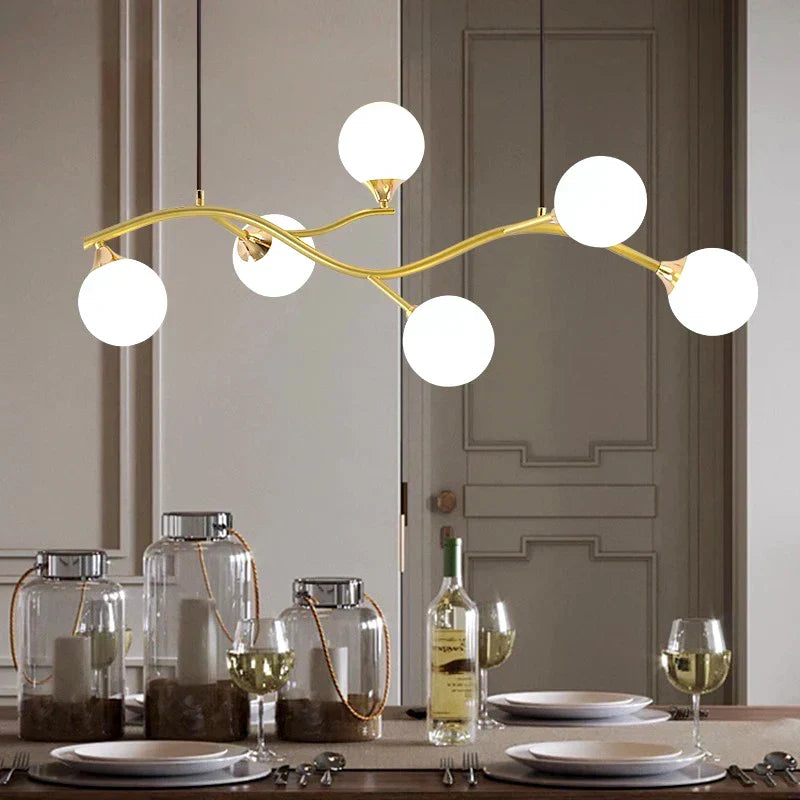 Embracion - Plafondlamp met Glazen Bollen
