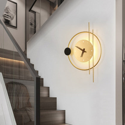GlowClock | Moderne wandlamp met klok