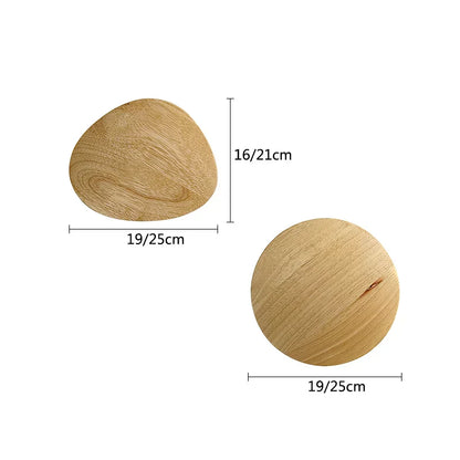 LuxeRadiant - Scandinavische Houten Wandlamp