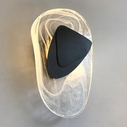 AuraGlass | Moderne kunst glazen wandlamp