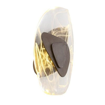 AuraGlass | Moderne kunst glazen wandlamp