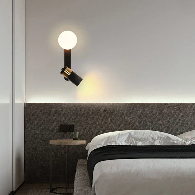 FlareLine – Minimalistische Nordic LED Wandlamp voor Slaapkamer & Woonkamer