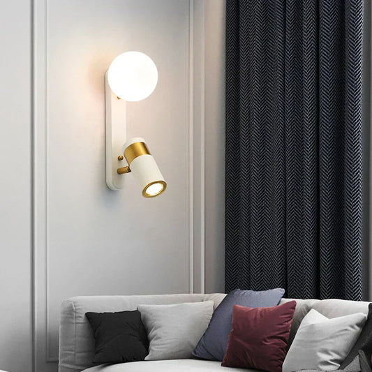 FlareLine – Minimalistische Nordic LED Wandlamp voor Slaapkamer & Woonkamer