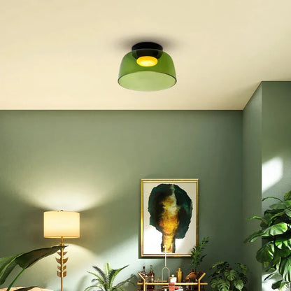 GlassLuxe – Middeleeuwse Plafondlamp