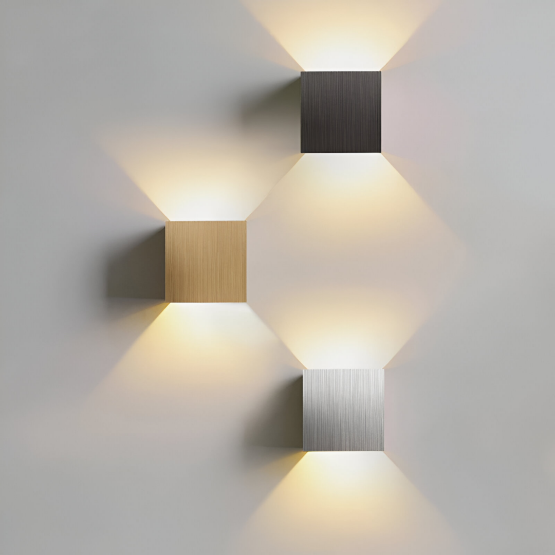 SquareGlow | Scandinavische wandlamp van hoge kwaliteit en duurzaam