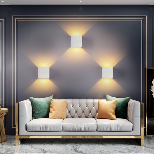 SquareGlow | Scandinavische wandlamp van hoge kwaliteit en duurzaam