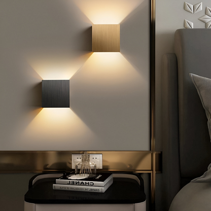 SquareGlow | Scandinavische wandlamp van hoge kwaliteit en duurzaam