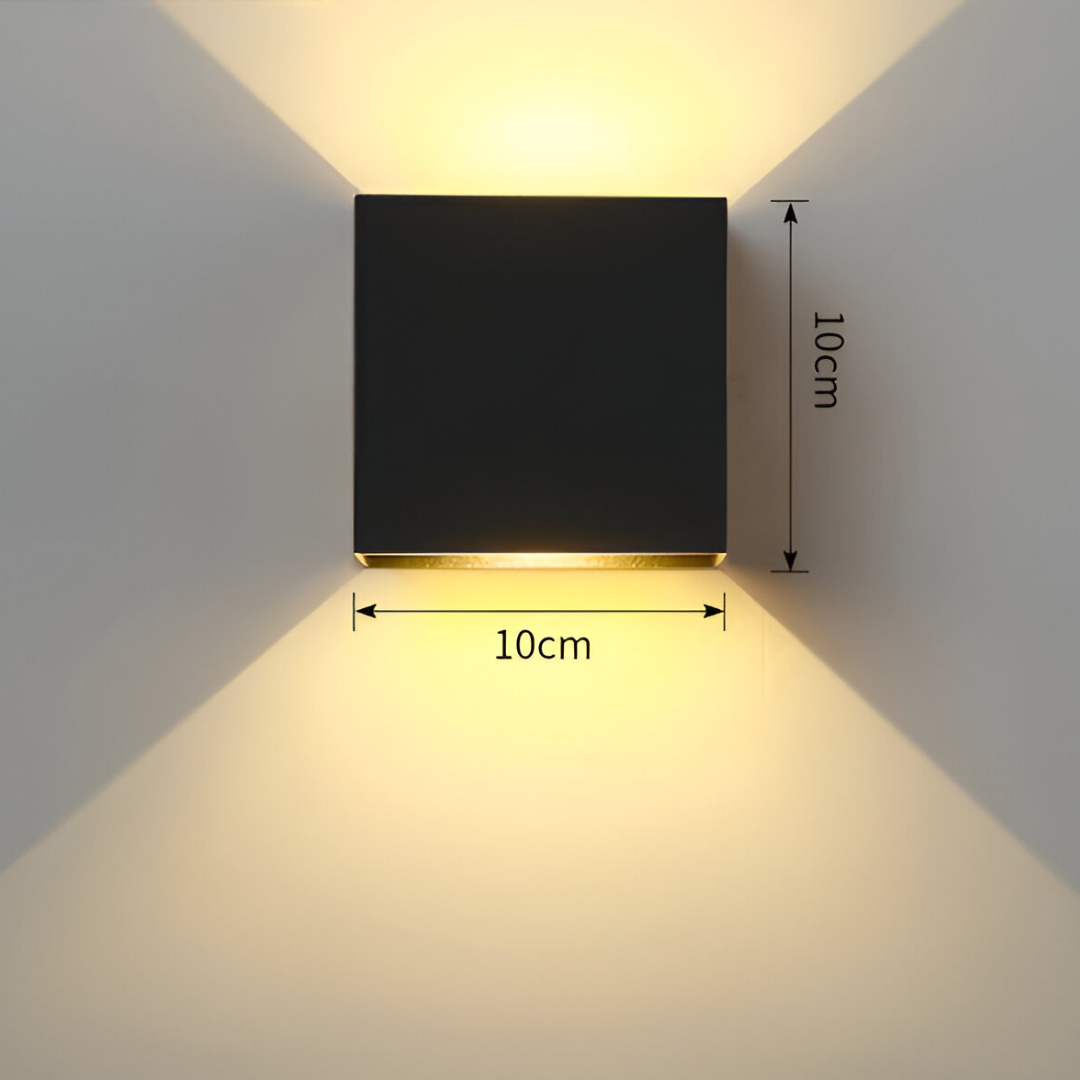 Cubix Moderne Scandinavische LED wandlamp - Stijlvolle verlichting voor interieurs