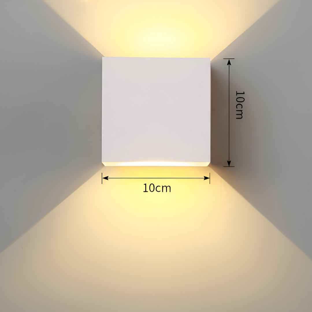 Cubix Moderne Scandinavische LED wandlamp - Stijlvolle verlichting voor interieurs