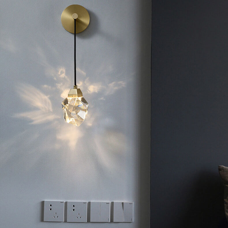 DiamondGleam | Prachtige kristallen LED wandlamp