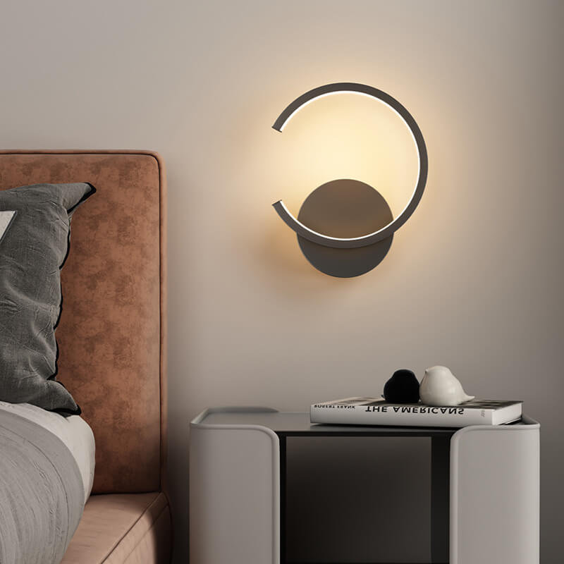 CircleBright Minimalistische LED wandlamp