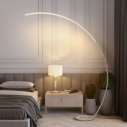 Ardorus grote gebogen vloerlamp