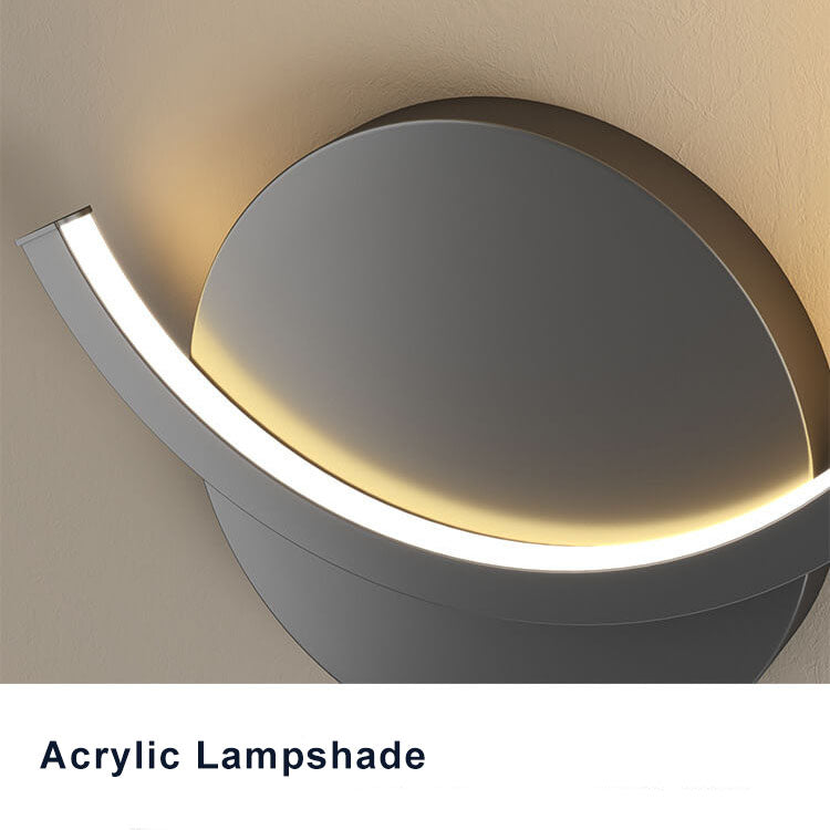 CircleBright Minimalistische LED wandlamp
