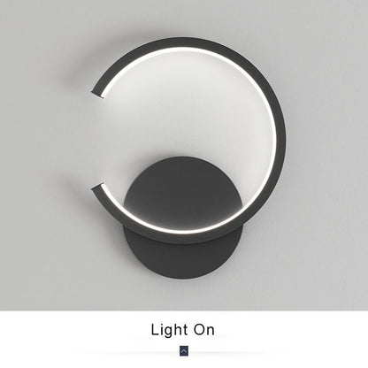 CircleBright Minimalistische LED wandlamp