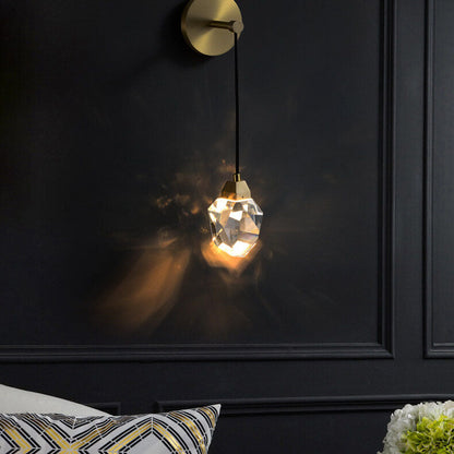 DiamondGleam | Prachtige kristallen LED wandlamp