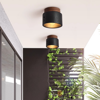 Stenen plafondlamp Ascend