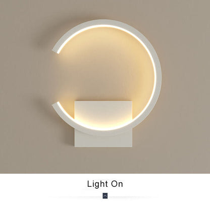 CircleBright Minimalistische LED wandlamp