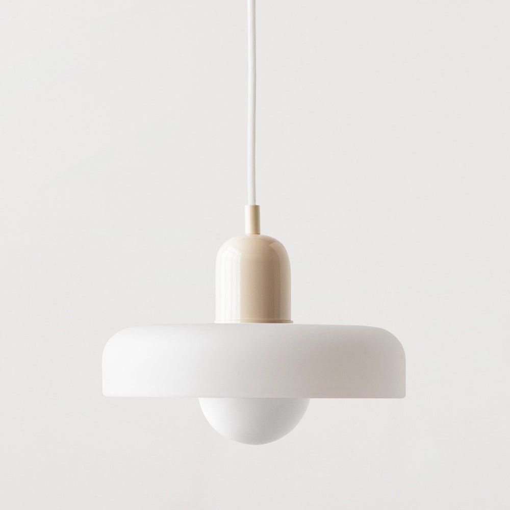 ColorLume | Geometrische Bauhaus Plafondlamp – Glazen Designlamp met Kleurrijke Accenten