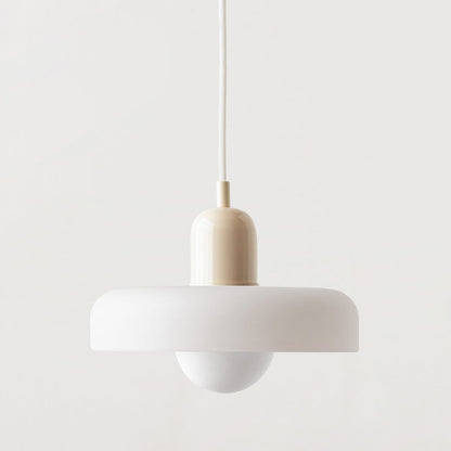 StiloGlas | Kleurrijke Hanglamp in Bauhaus-stijl – Glas-in-lood Design & Modern Vakmanschap