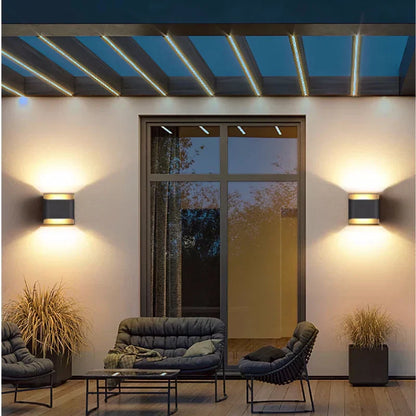 LunaWave Zachte LED wandlamp met glamour