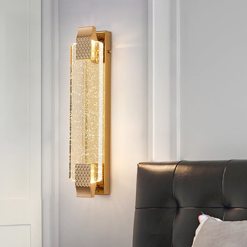 LuxeLine | Dimbare kristallen wandlamp