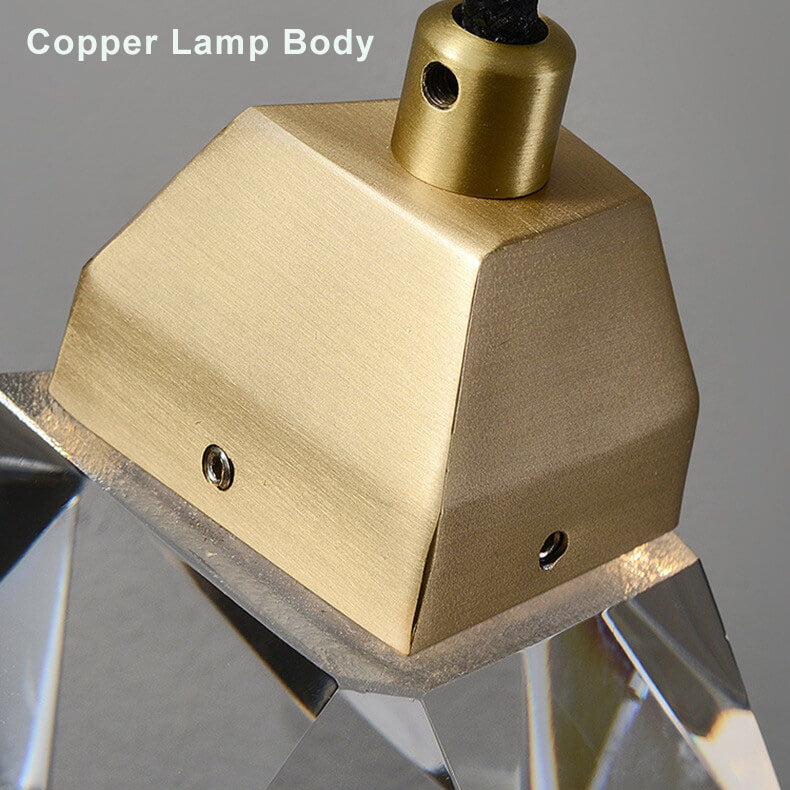 DiamondGleam | Prachtige kristallen LED wandlamp