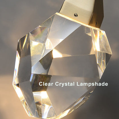 DiamondGleam | Prachtige kristallen LED wandlamp