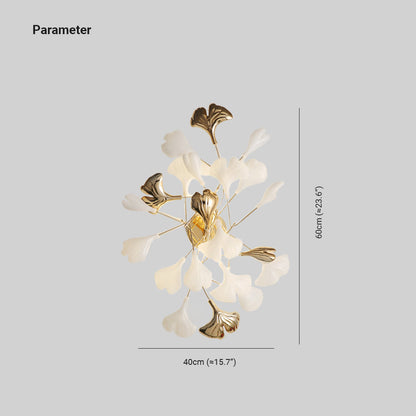 FloralGlow | Elegante gebloemde wandlamp